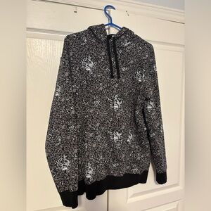 EUC Puma hoodie - men’s large - black/grey